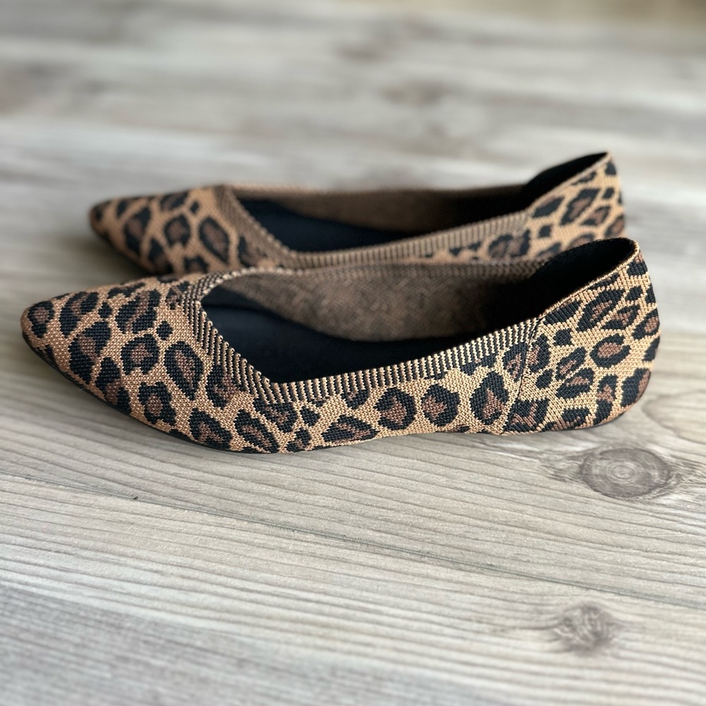Mia Kerri leopard print flats NWOB SZ 8 - Picture 4 of 8